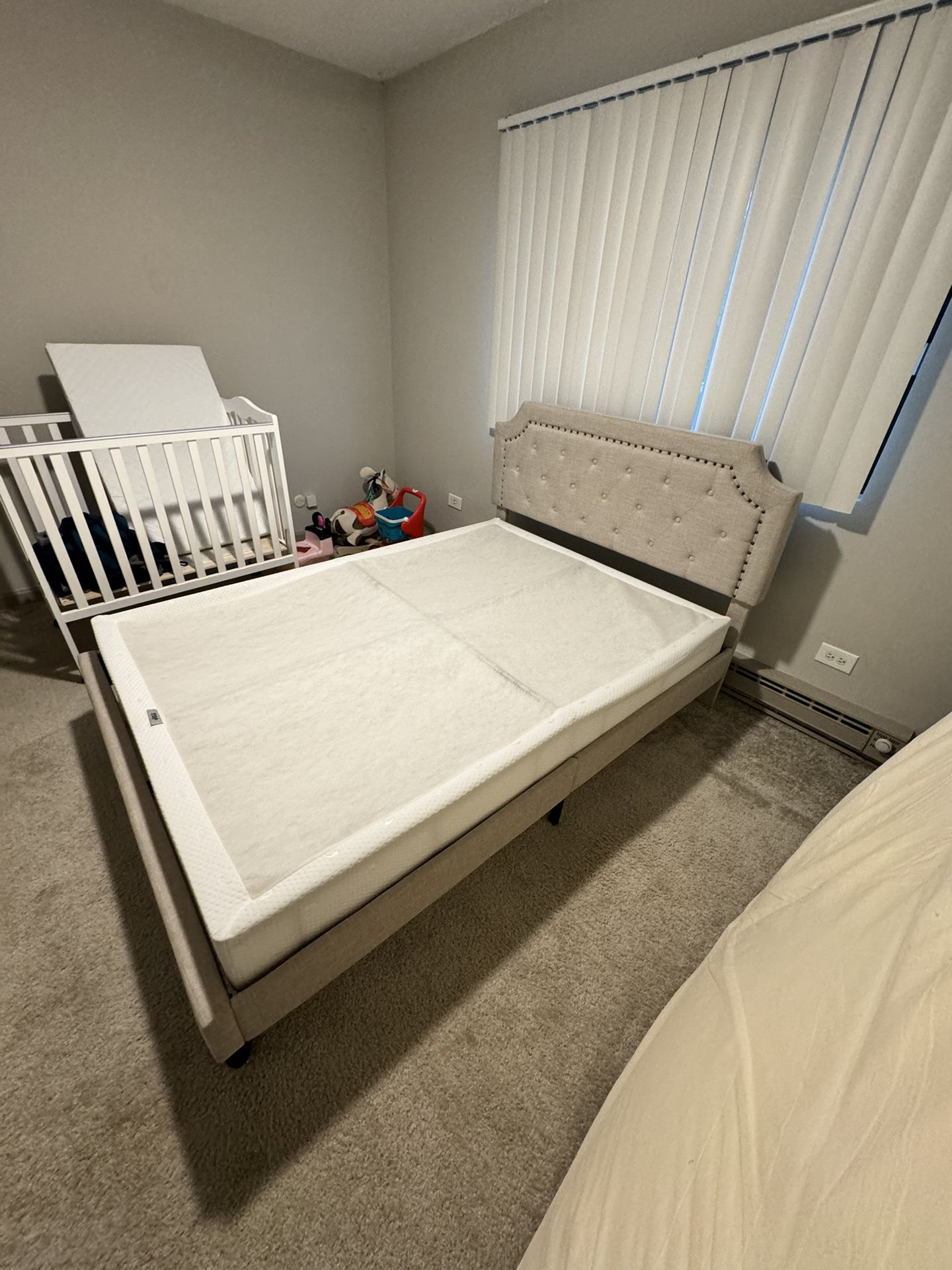 Full Size Bed Frame And Box Spring