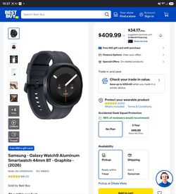 Samsung galaxy watch 9 44mm face