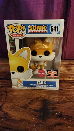 Flocked Tails Sonic The Hedgehog Funko