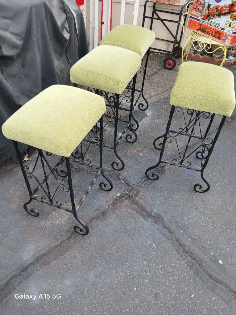 Rod Iron Stools