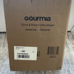 Gourmia Grind & Brew Coffee Maker Brand New 