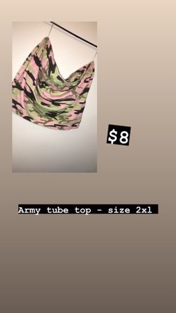 Army Tube Top