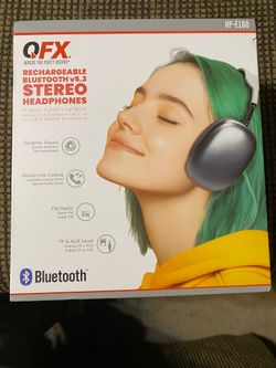 QFX HP-E160 Bluetooth Stereo Headphones