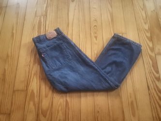 Levi's 505 Boyz blue denim jeans size 14 husky