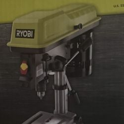 RYOBI 10 in. 5 Speed Drill Press with EXACTLINE Laser Alignment System
