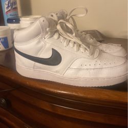 High Top Black And White Forces 