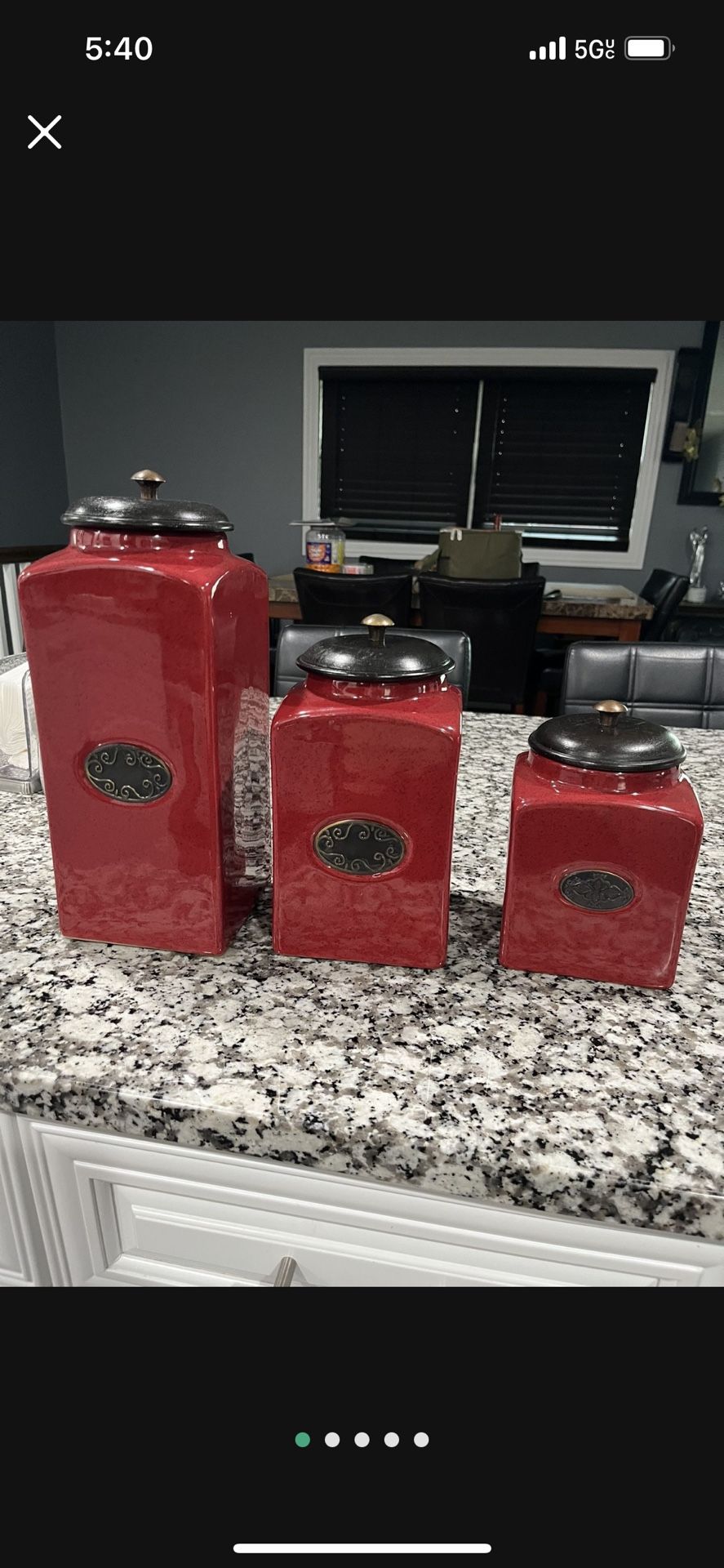 Set De 3 Resipientes