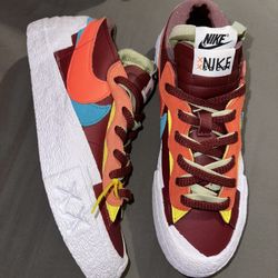 Nike Blazer Low Sacai Kaws Red
