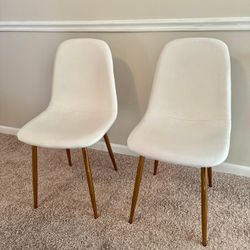 Set of 2 Modern Dining Chairs – Brand New 
