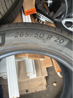 265 50 20 Michelin