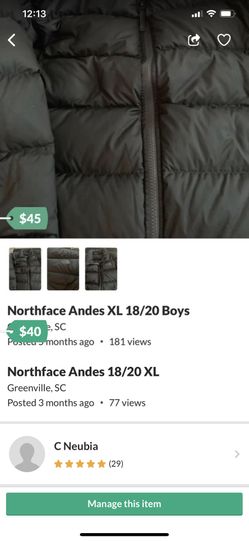 Northface Boys XL