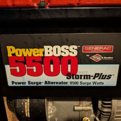 5500 watt Generac Generator 