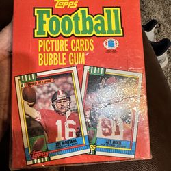 1989 topps full unopened box