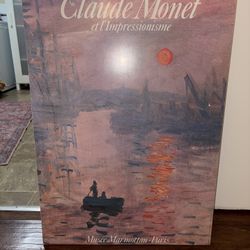 Claude Monet Impressionist Art Print – Large Wall Decor (26x34)