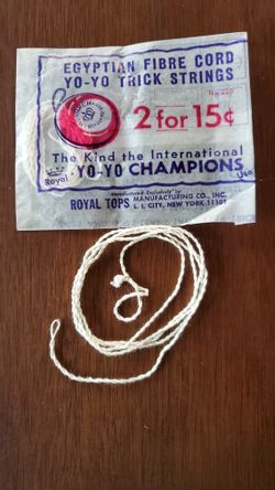 Antique Yo Yo String