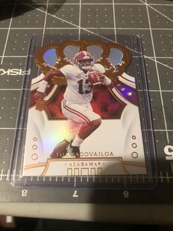Tua Tagovailoa crown royale rookie card
