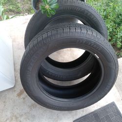 235 55R 18  Two TIRES $200 Almost New