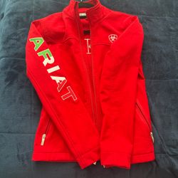 Ariat Red bombshell jacket size XS