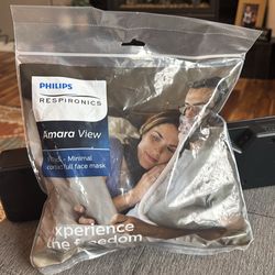 Philips Respironics Amara View Minimal Contact Large L Full Face Mask W/ Headgear