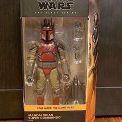 Star Wars Clone Black Series Mandalorian Super Commando