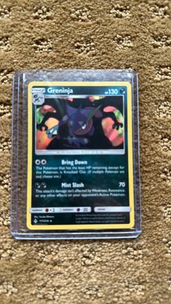 Greninja Holo Rare Unbroken Bonds 117/214