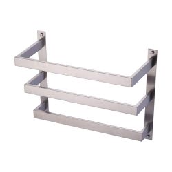 Sq16 in Wall Mounted Towel Rack Single Towel Holder
