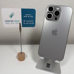 iPhone 16 Pro 128gb At&t & Cricket Carrier 90% 🔋Health in Very Good 7/10 Condition #0534