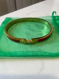 H Bangle bracelet