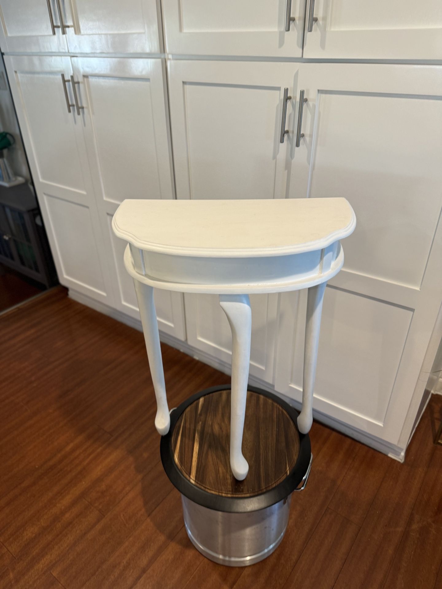 Antique White Small Table