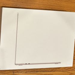 New 15.3 inches Apple Macbook Air 2025 Laptop A3241 MW1J3LL/A Starlight M4 RAM 16Gb SSD 256Gb  AppleCare 11/2028
