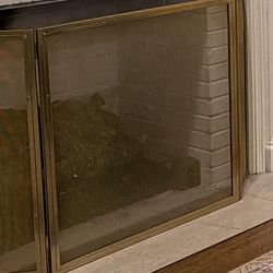 Pottery Barn Fireplace Screen