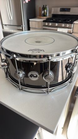DW Collector’s Black Nickel over Brass Snare