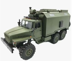 WPL B36 Ural 1/16 2.4G 6WD Rc Car Military Truck Rock Crawler Command Communication Vehicle Toy,pls read details first