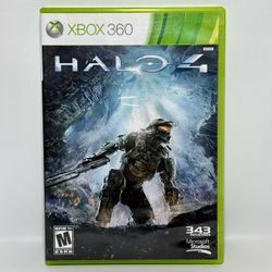 Halo 4 Xbox 360 CIB Complete W/ Manual Tested & Working 