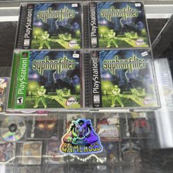 Syphon Filter PS1 $20 Each Gamehogs 11am-7pm