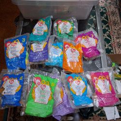 1999 McDonald's Ty beanie babies set