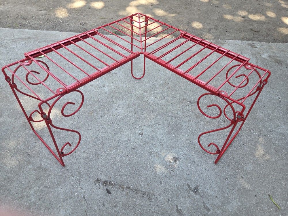 Vintage Adjustable corner shelf
