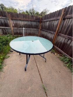 Patio table