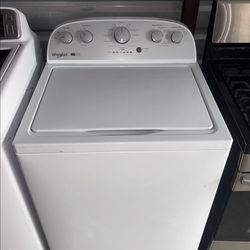 White Whirlpool Washer