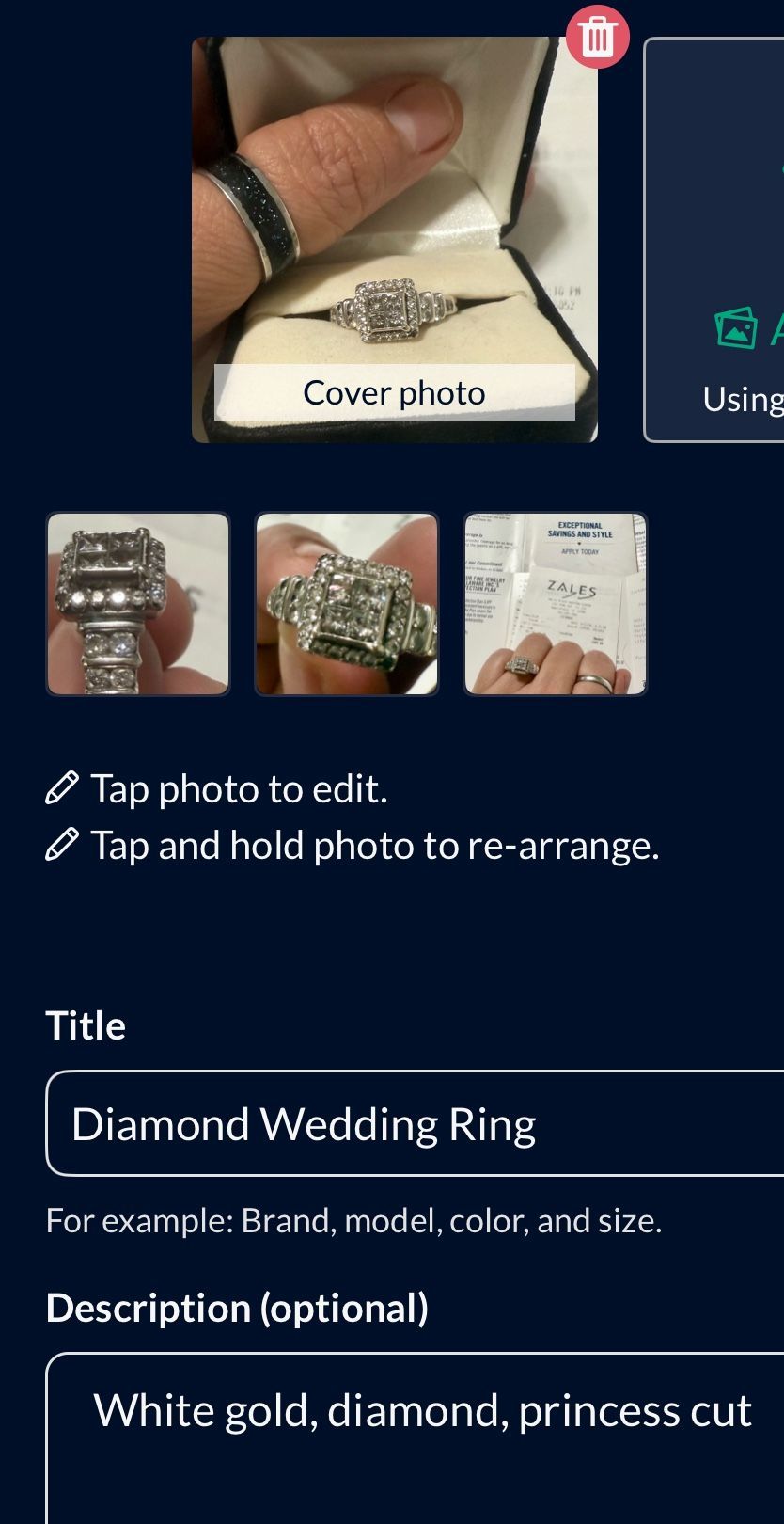 Ring π