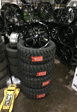 20 INCH WHEELS AND MUD TERRAINS❗️❗️❗️WE FINANCE!!!😱🤯