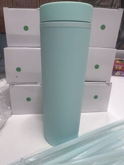 Light Green (teal) Skinny Tumblers 