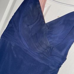 Navy blue Maxi Formal Dress Sz 6