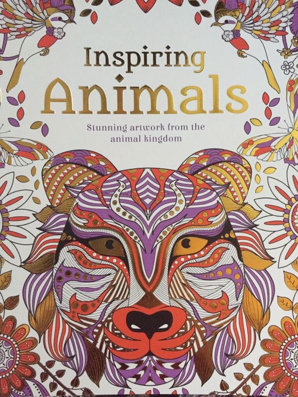 Animal Adult Coloring Book