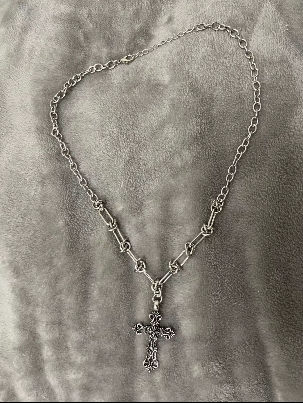 Gothic Pendant Cross Necklace