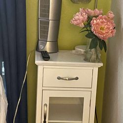 Night Table With A Drawer Lower Compartment 