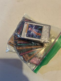 Bag Of Vintage Yu Gi Oh Cards