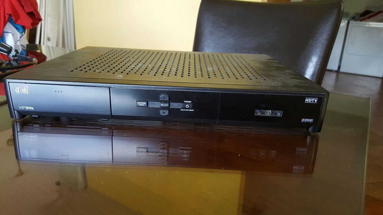 DISH Network VIP211K TV Receiver Model DE24 HDMI, Digital Audio, S-Video