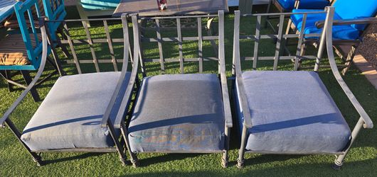 $400  ARIZONA IRON 3 BIG CHAIRS