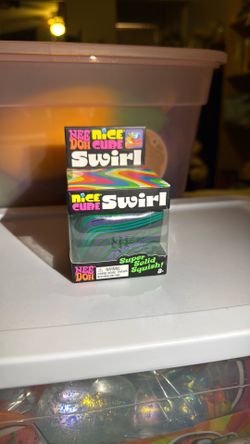 NEEDOH SWIRL PURPLE BLUE GREEN $14